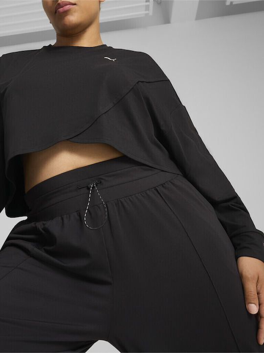 PUMA CLOUDSPUN HW WIDE LEG PANT ΠΑΝΤΕΛΟΝΙ 525764