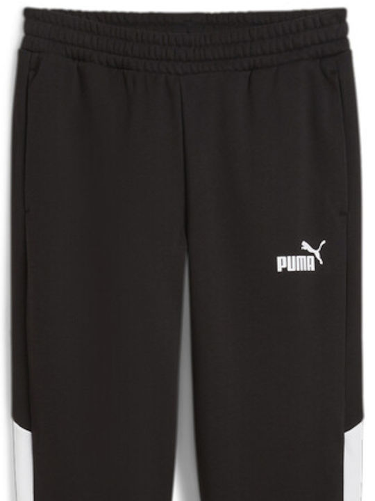 PUMA POWER COLORBLOCK SWEATPANTS FL CL ΠΑΝΤΕΛΟΝΙ (681735)