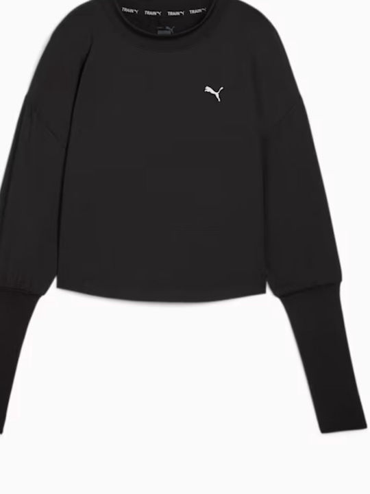 PUMA STUDIO CLOUDSPUN CROSSOVER CREW-SHORT ΦΟΥΤΕΡ 525688