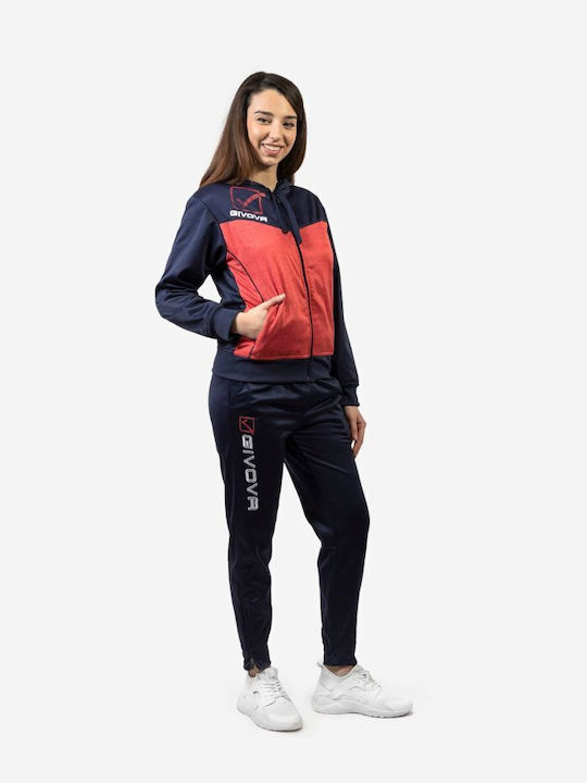 TUTA VISA MELANGE CON CAPPUCCIO POLARFLEECE TR018P 