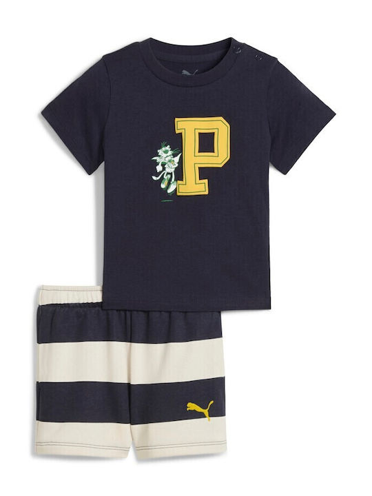 MINICATS SUPER PUMA Tee and Shorts Set INF ΦΟΡΜΑ