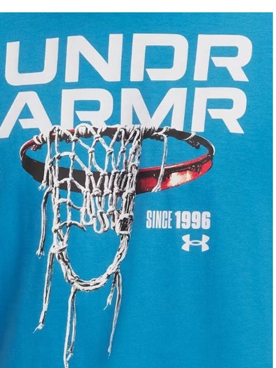 UA M 60/40s Hoops Net SS ΜΠΛΟΥΖΑΚΙ Κ/Μ