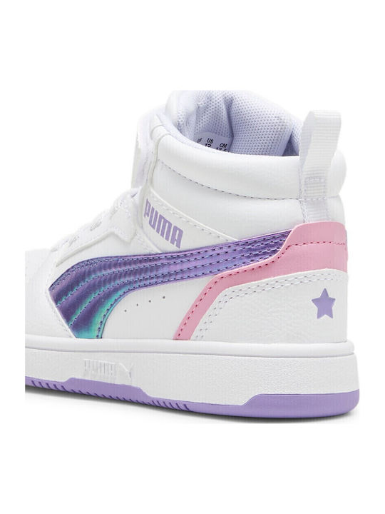 PUMA Rebound V6 Mid Bouncy Sky AC+PS ΥΠΟΔΗΜΑ BASKET LOW (398726)