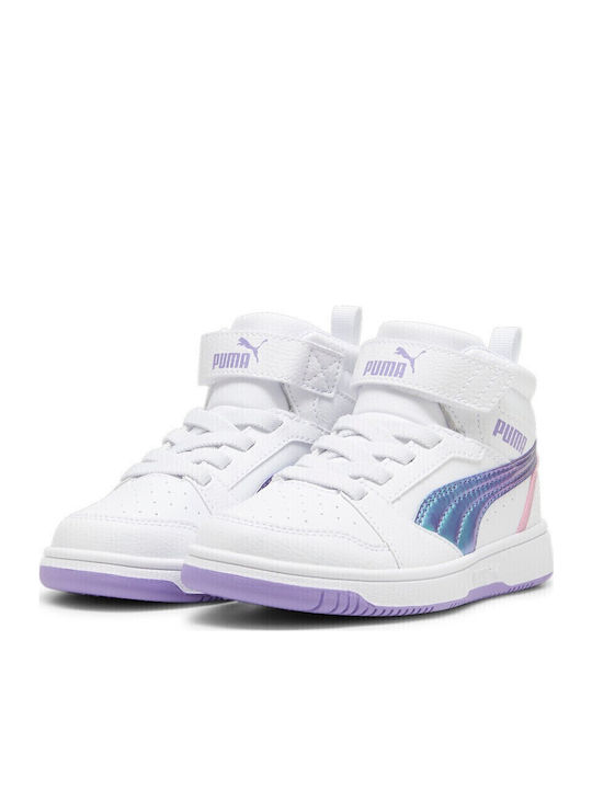 PUMA Rebound V6 Mid Bouncy Sky AC+PS ΥΠΟΔΗΜΑ BASKET LOW (398726)