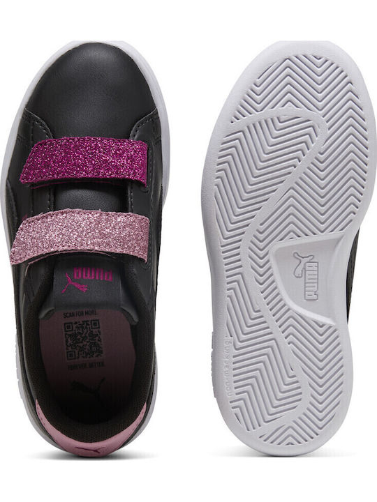 PUMA Smash 3.0 L Glitter Velcro V PS ΥΠΟΔΗΜΑ ΤΕΝΝΙΣ LOW