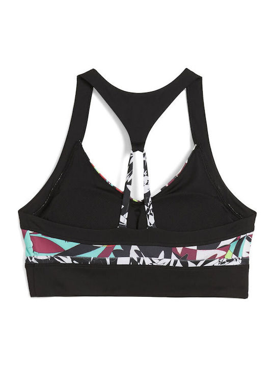 PUMA 4KEEPS TROPICAL AOP LONGLINE BRA ΜΠΟΥΣΤΟ