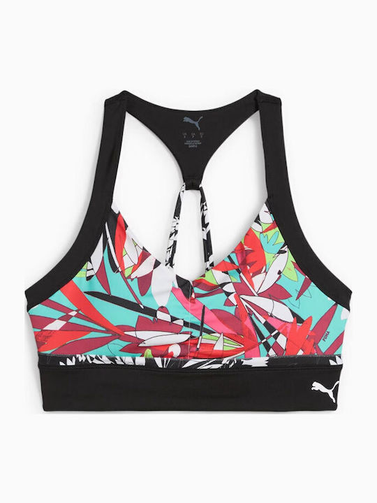 PUMA 4KEEPS TROPICAL AOP LONGLINE BRA ΜΠΟΥΣΤΟ
