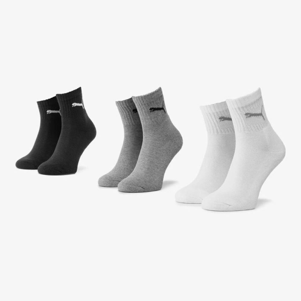 PUMA 906110 SHORT CREW 3P UNIS ΚΑΛΤΣΑ XAΜΗΛΗ DOBOTEX