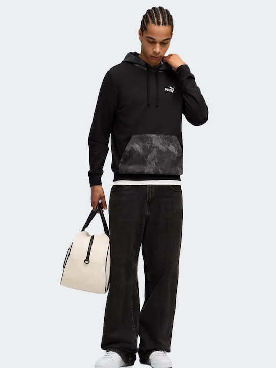 PUMA ESS CAMO Hoodie FL ΦΟΥΤΕΡ ΜΕ ΚΟΥΚΟΥΛΑ