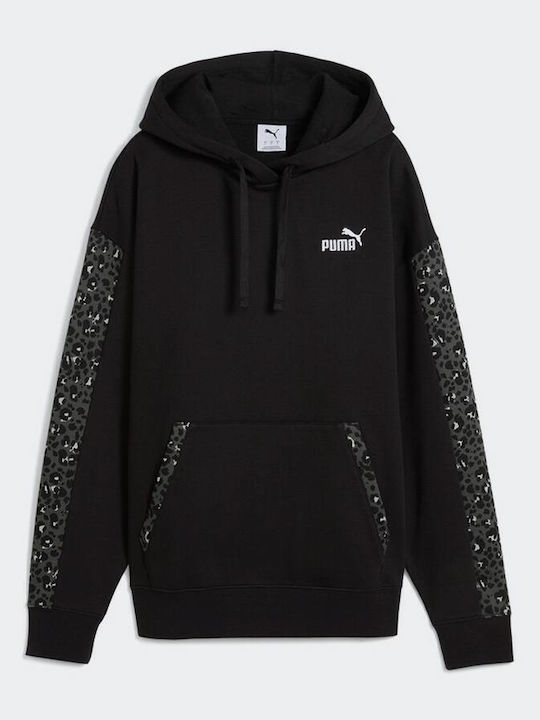PUMA ESS GRAPHIC Animal Comfort Hoodie FL ΦΟΥΤΕΡ ΜΕ ΚΟΥΚΟΥΛΑ