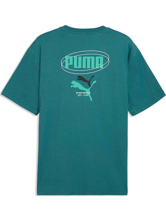 PUMA ESS LOGO LAB Relaxed Story 1 Tee ΜΠΛΟΥΖΑΚΙ Κ/Μ