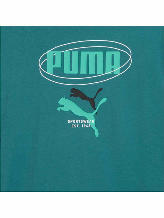 PUMA ESS LOGO LAB Relaxed Story 1 Tee ΜΠΛΟΥΖΑΚΙ Κ/Μ