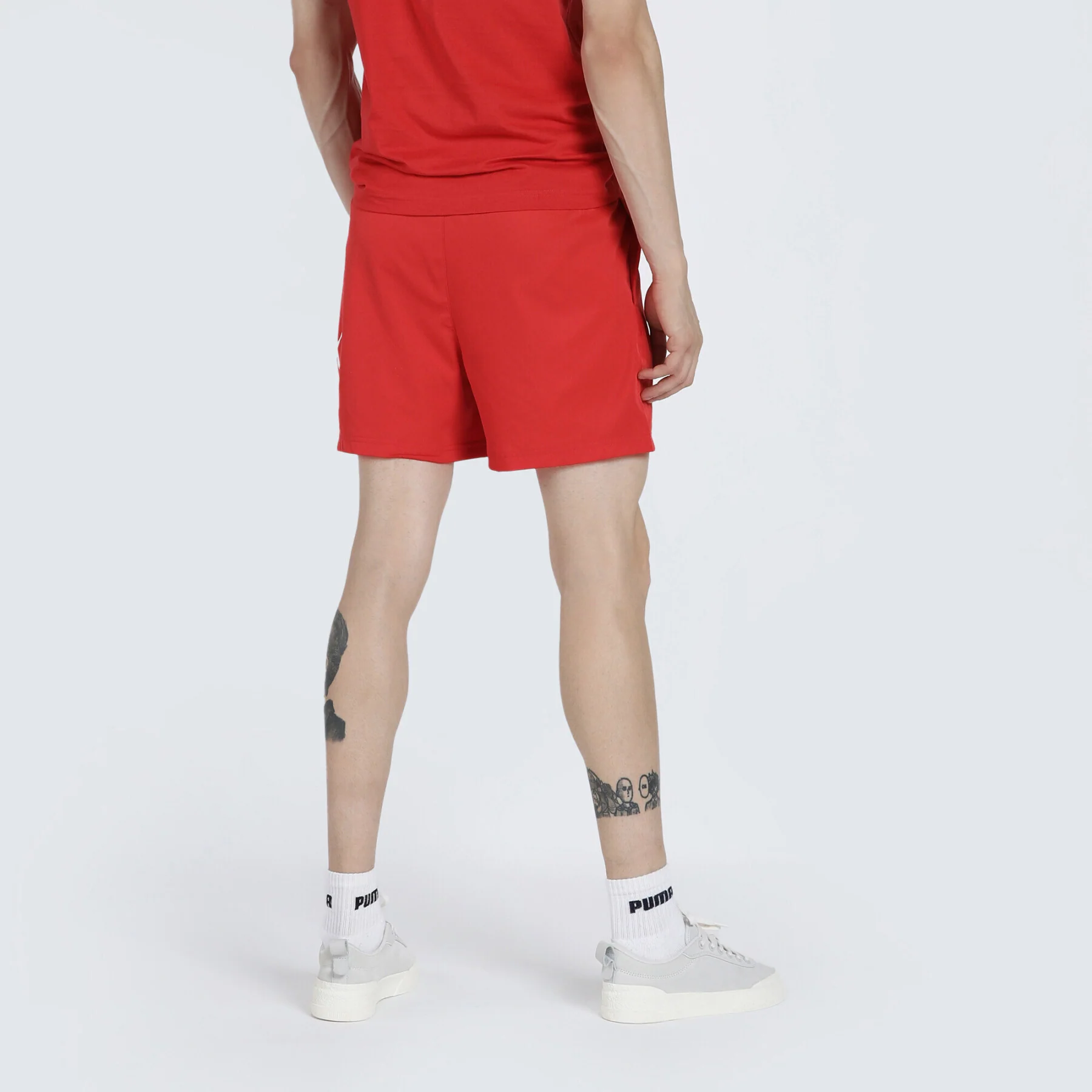 PUMA ESS LOGO LAB WOVEN SHORTS 5'' ΣΟΡΤΣ