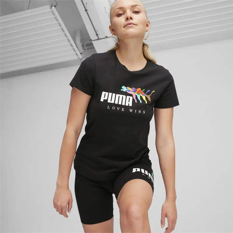 PUMA ESS+ LOVE WINS Tee ΜΠΛΟΥΖΑΚΙ Κ/Μ (679996)