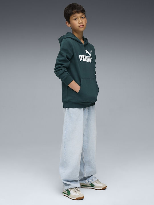 PUMA ESS No.1 Logo Hoodie FL B ΦΟΥΤΕΡ ΜΕ ΚΟΥΚΟΥΛΑ