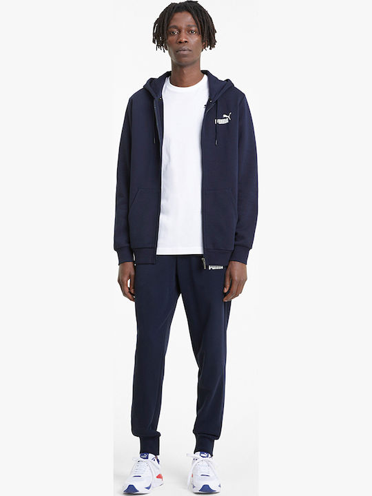 PUMA ESS SMALL LOGO FZ HOODIE FL ΦΟΥΤΕΡ (586702)