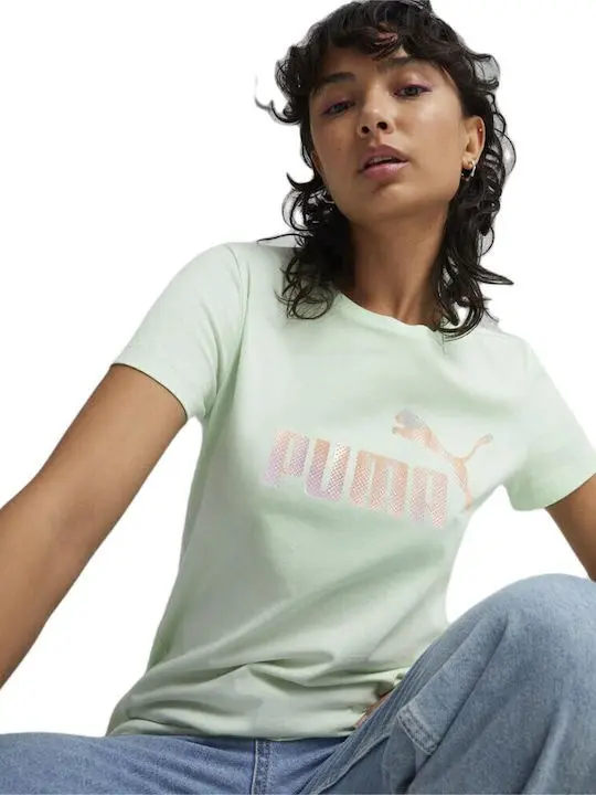PUMA ESS+ SUMMER DAZE Tee ΜΠΛΟΥΖΑΚΙ Κ/Μ (679921)
