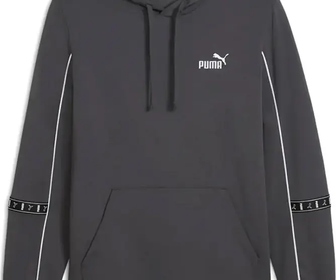PUMA ESS TAPE Layout Hoodie DK ΦΟΥΤΕΡ ΜΕ ΚΟΥΚΟΥΛΑ