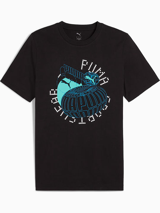 PUMA GRAPHICS Execution Tee Μπλουζάκι Κ/Μ