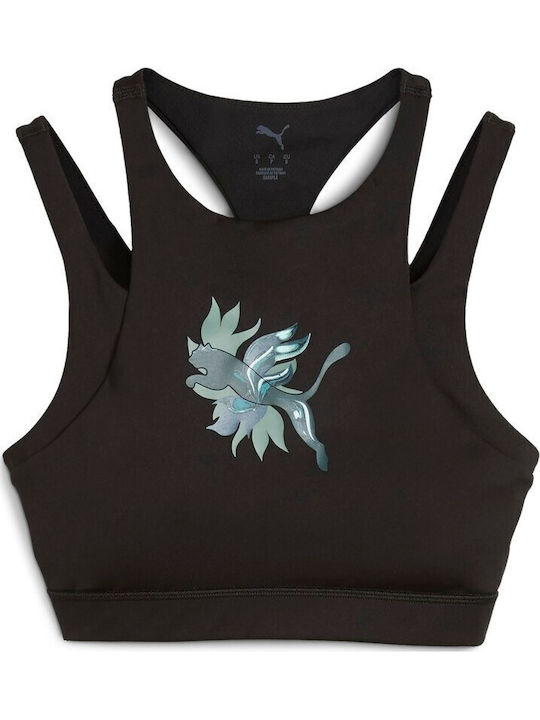 PUMA  GREEN TERRAINS GRAPHIC BRA - MID ΜΠΟΥΣΤΟ