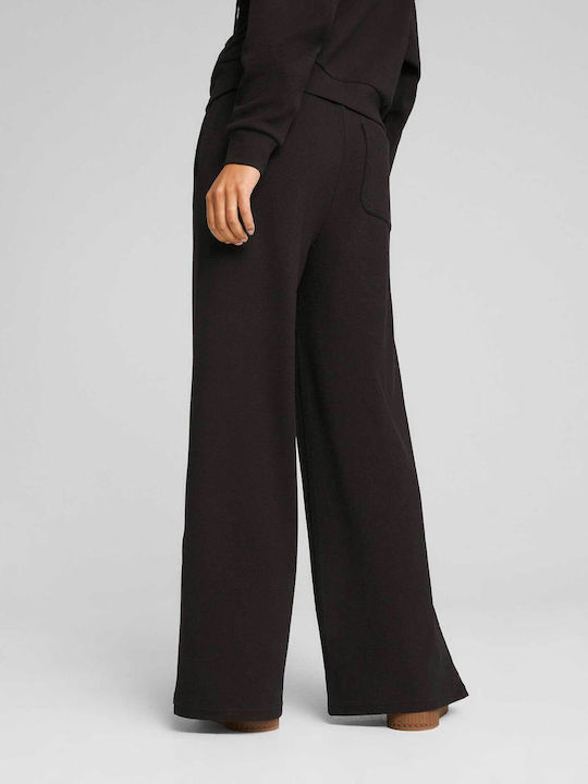 PUMA HER Comfort High -Waist Straight Pants ΠΑΝΤΕΛΟΝΙ