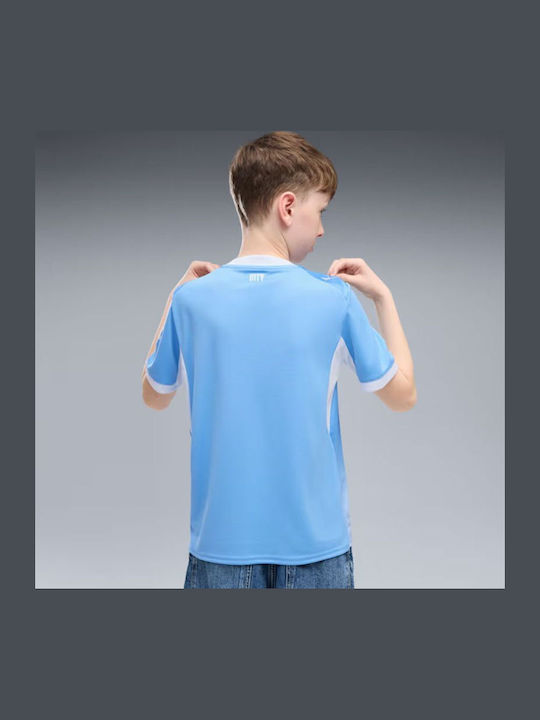 PUMA MCFC Home Jersey Replica Jr ΦΑΝΕΛΑ ΠΟΔΟΣΦΑΙΡΟΥ Κ/Μ