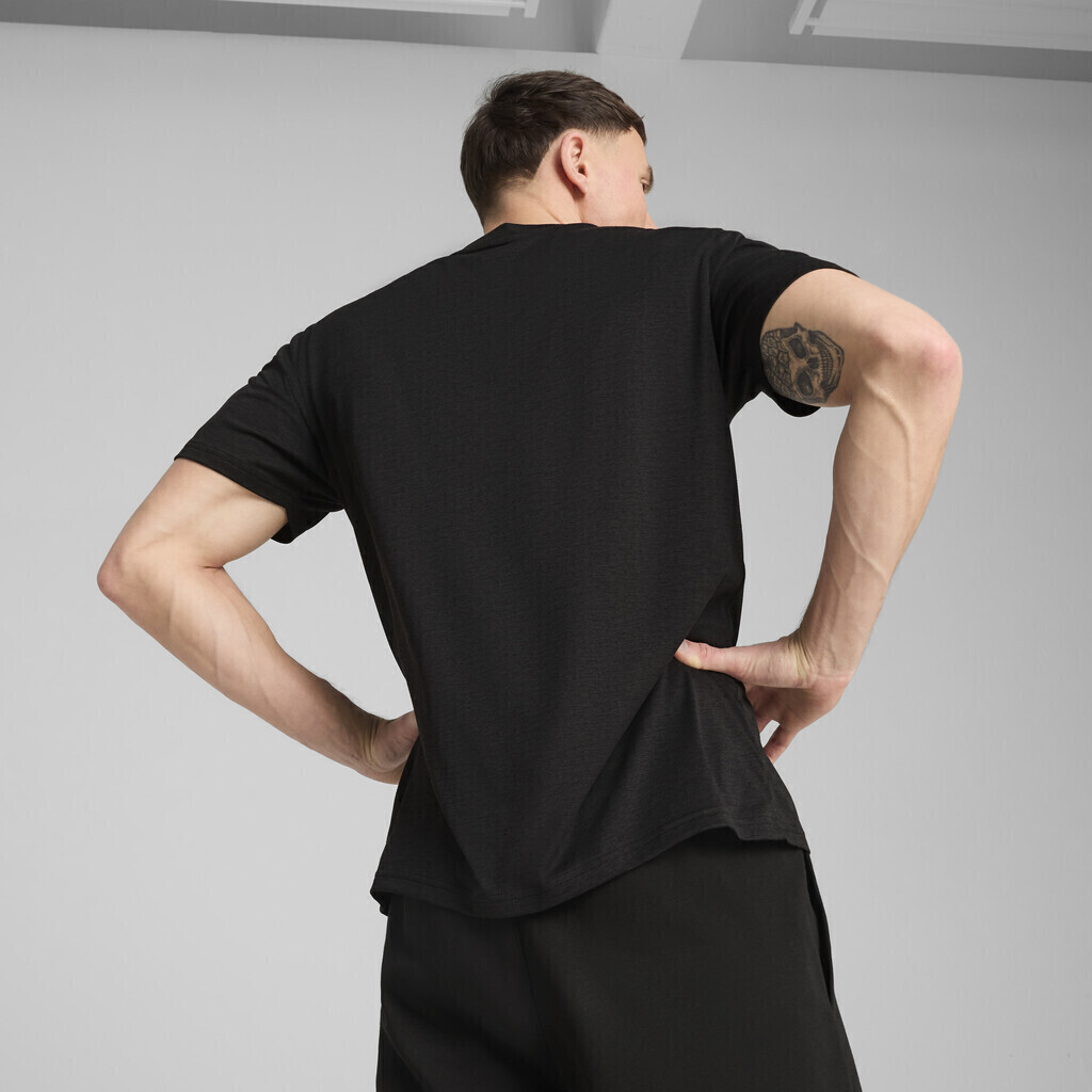 PUMA M TAD ESSENTIALS HEATHER CAT TEE ΜΠΛΟΥΖΑΚΙ Κ/Μ