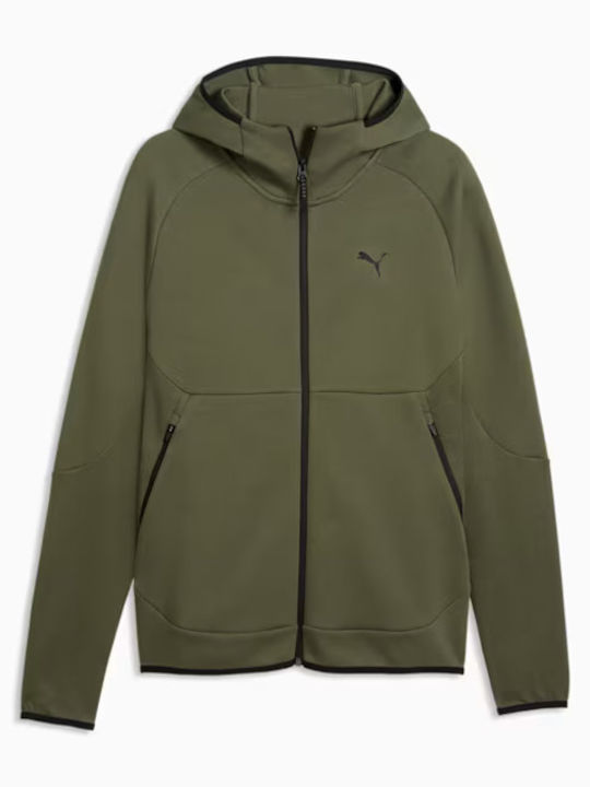 PUMA PUMATECH Slim Elevated Full-Zip Hoodie DK ΖΑΚΕΤΑ