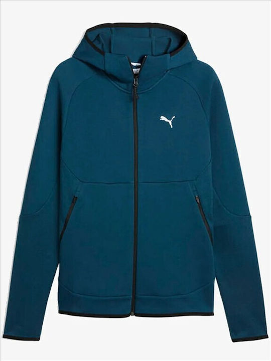 PUMA PUMATECH Slim Elevated Full-Zip Hoodie DK ΖΑΚΕΤΑ