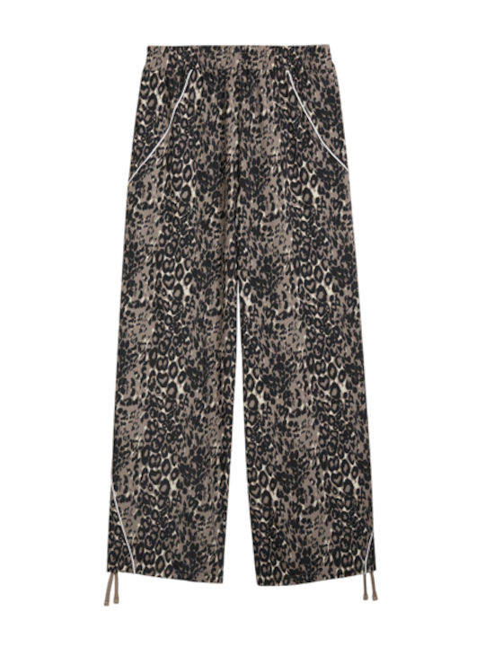 PUMA SPORT ANIMAL Relaxed AOP Wide Leg Woven Pants ΠΑΝΤΕΛΟΝΙ
