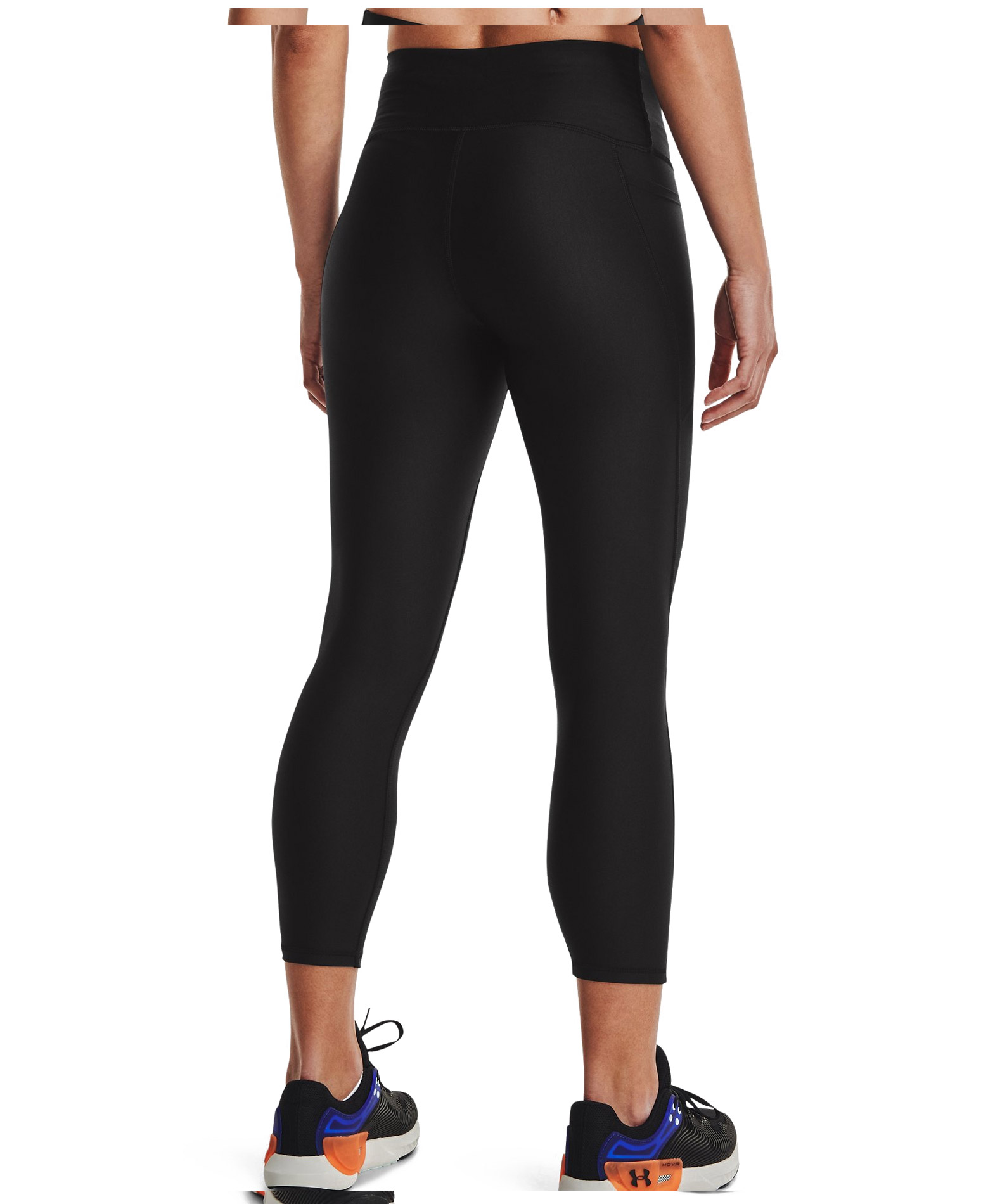 Under Armour Heat Gear 7/8 Training Γυναικείο Cropped Κολάν Γυαλιστερό (1365335)