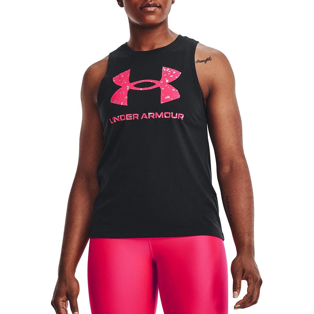 UNDER ARMOUR LIVE SPORT STYLE GRAPHIC TANK ΑΜΑΝΙΚΟ T-SHIRT 1356297