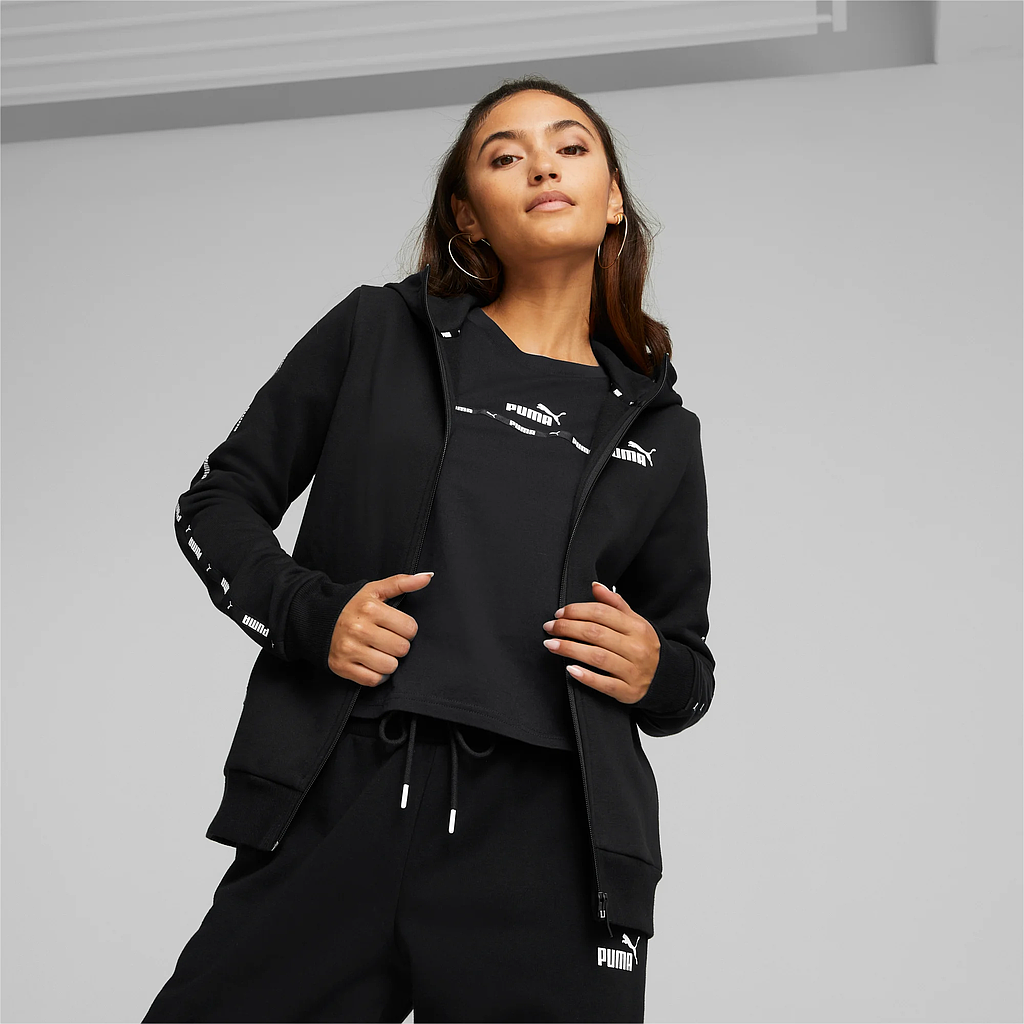 PUMA POWER TAPE FULL-ZIP HOODIE FL ΖΑΚΕΤΑ PUMA 670011 