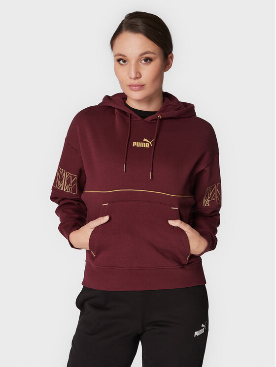 PUMA POWER DECO GLAM HOODIE FL ΦΟΥΤΕΡ ΜΕ ΚΟΥΚΟΥΛΑ PUMA 671756 