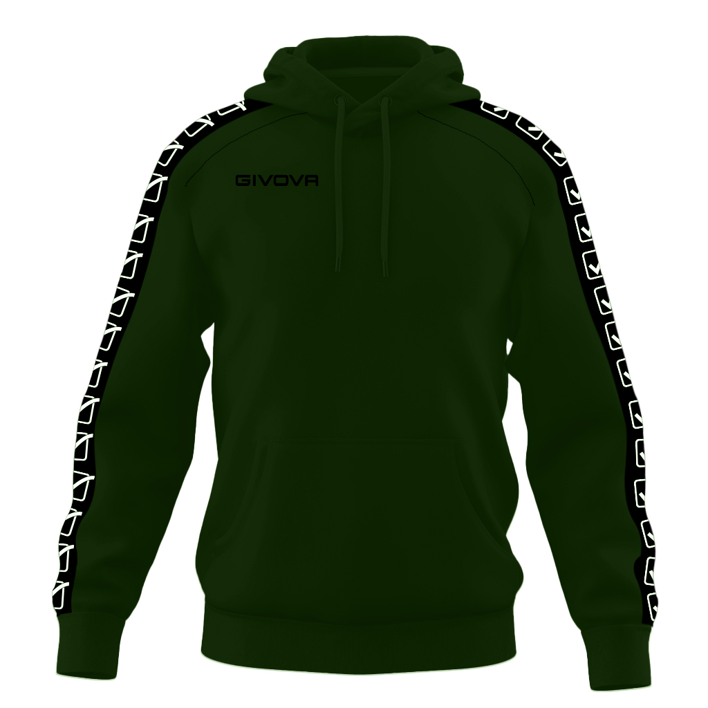 FELPA CON CAPPUCCIO TERRY BAND BA014 