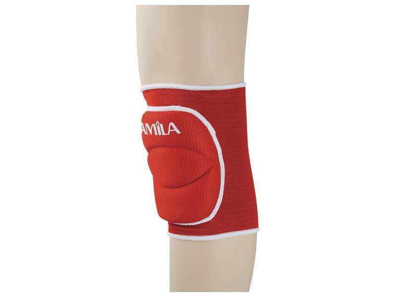Επιγονατίδα Volley με Foam AMILA Κόκκινη Large (83008)