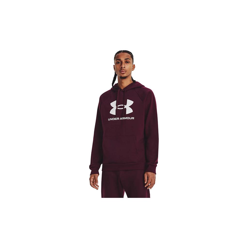 UA Rival Fleece Logo HD Men's Μπλούζα Μακρυμάνικη Under Armour 1379758