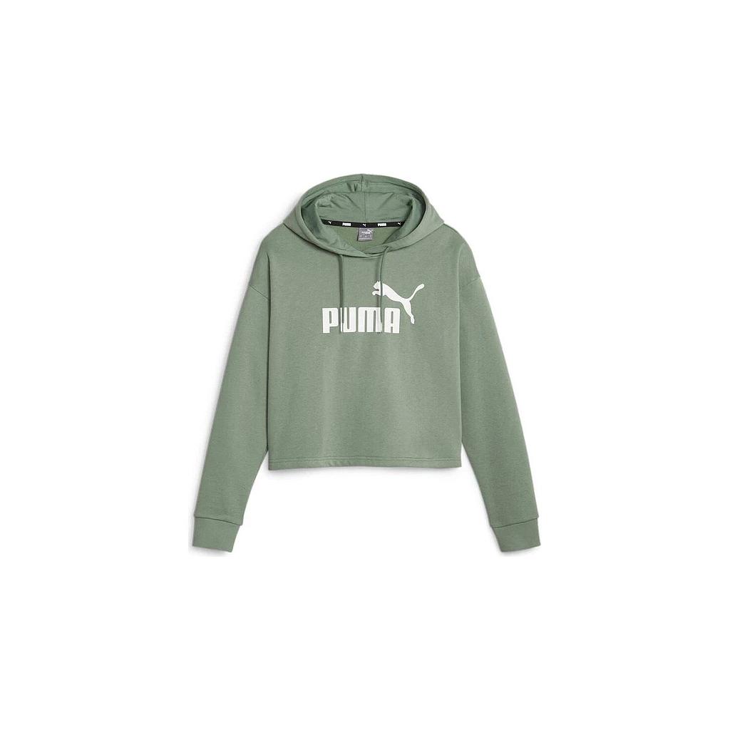 PUMA ESS Cropped Logo Hoodie FL Women's ΜΠΛΟΥΖΑ ΦΟΥΤΕΡ 586869