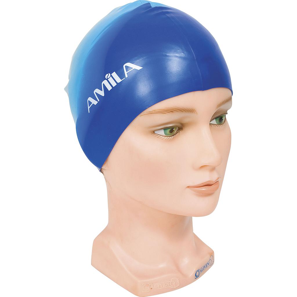 ΣΚΟΥΦΑΚΙ ΚΟΛΥΜΒΗΣΗΣ ΣΙΛΙΚΟΝΗΣ ΠΟΛΥΧΡΩΜΟ (ΛΕΥΚΟ/ΓΑΛΑΖΙΟ/ΜΠΛΕ) 47001