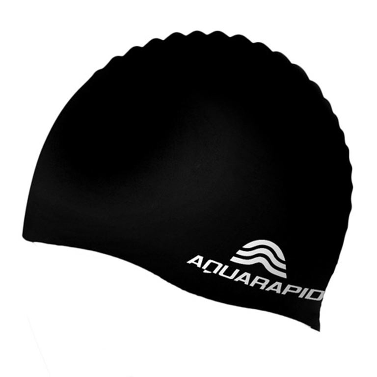 AQUARAPID SILICONE CAP SPRINT - BLACK