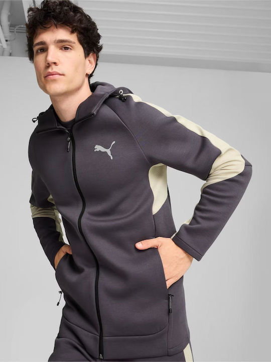 PUMA EVOSTRIPE Full-Zip Hoodie DK ΦΟΥΤΕΡ 681700