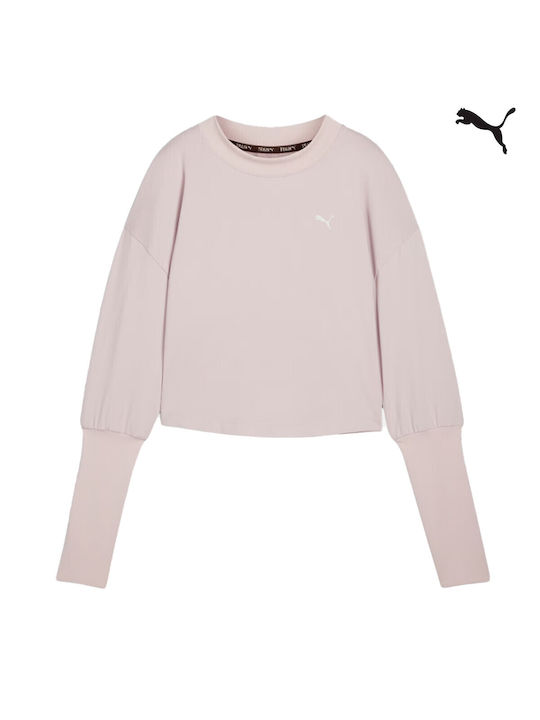 PUMA STUDIO CLOUDSPUN CROSSOVER CREW-SHORT ΦΟΥΤΕΡ 525688