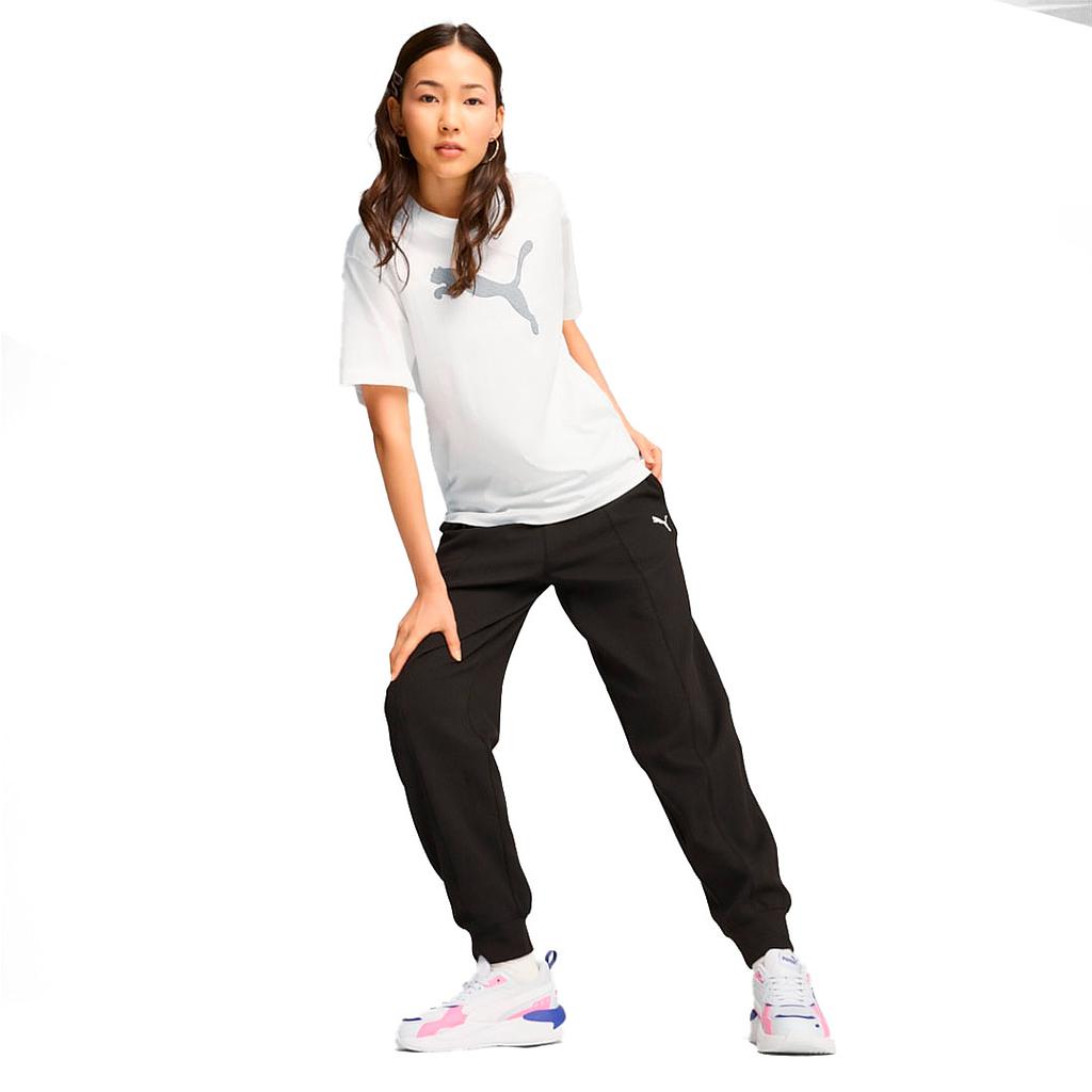 PUMA HER HIGH -WAIST PANTS cl ΠΑΝΤΕΛΟΝΙ (681634)