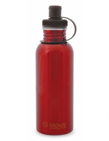 ΑΘΛΗΤΙΚΟ ΜΠΟΥΚΑΛΙ 750ml ΑΝΟΞΕΙΔΩΤΟ ΜΕ ΣΤΟΜΙΟ/ΜΠΛΕ-ΚΟΚΚΙΝΟ(13183)