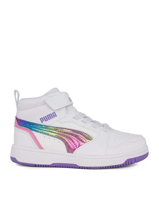 PUMA Rebound V6 Mid Bouncy Sky AC+PS ΥΠΟΔΗΜΑ BASKET LOW (398726)