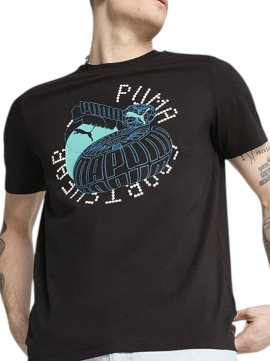 PUMA GRAPHICS Execution Tee Μπλουζάκι Κ/Μ