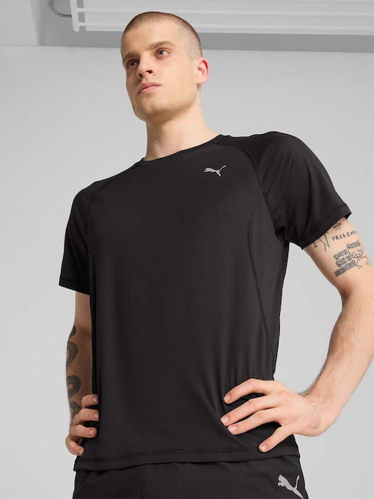 PUMA M RUN VELOCITY TEE (POLY) ΜΠΛΟΥΖΑΚΙ Κ/Μ