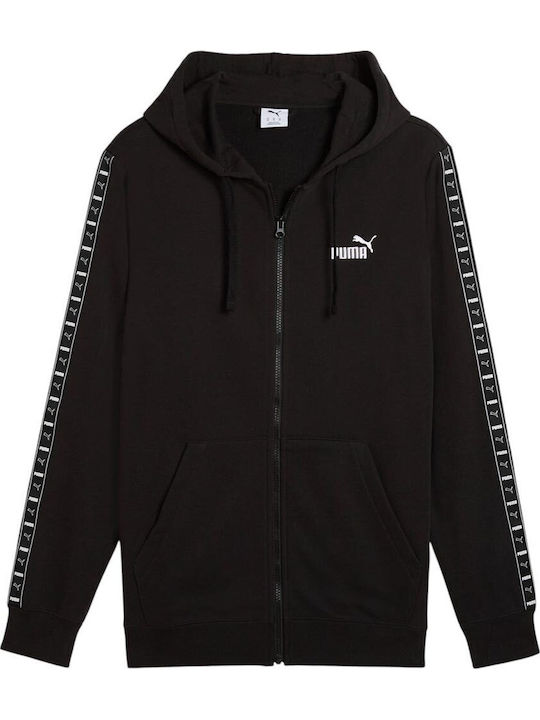 PUMA ESS TAPE Full-Zip Hoodie TR ΖΑΚΕΤΑ ΜΕ ΚΟΥΚΟΥΛΑ