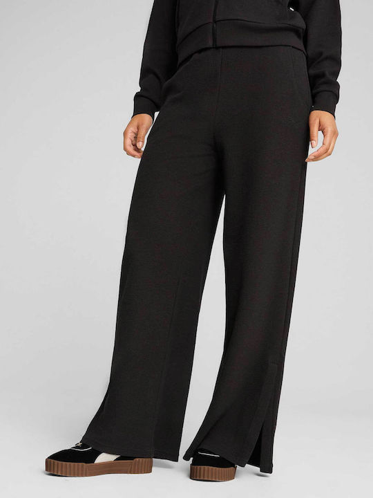 PUMA HER Comfort High -Waist Straight Pants ΠΑΝΤΕΛΟΝΙ