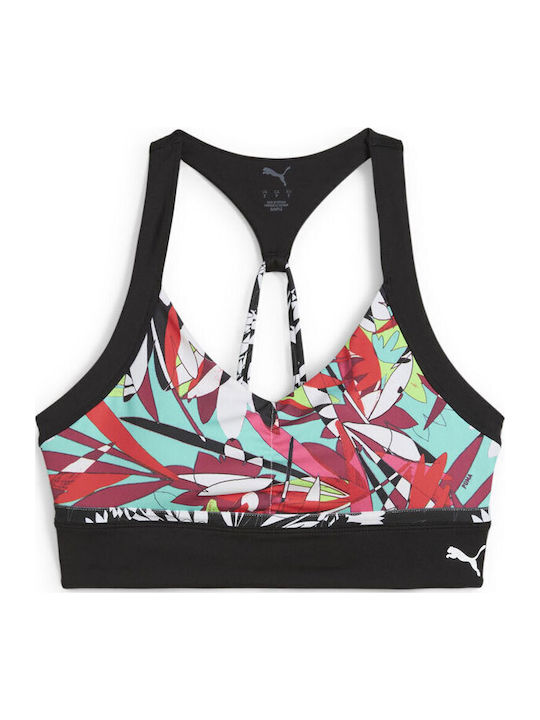 PUMA 4KEEPS TROPICAL AOP LONGLINE BRA ΜΠΟΥΣΤΟ